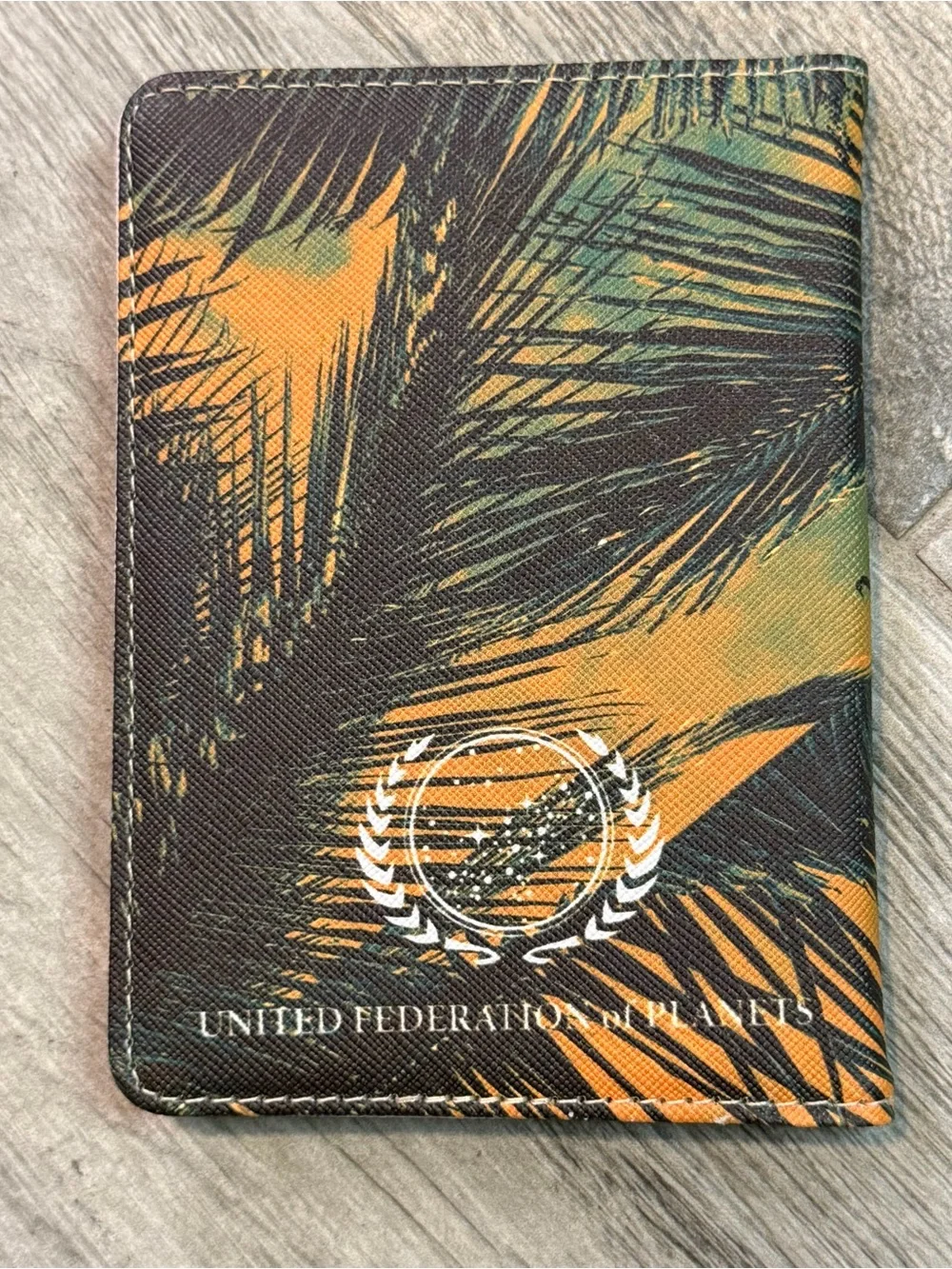 Star Trek The Cruise VII Passport Cover Tropical Vacation
